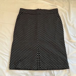Banana republic pattern skirt